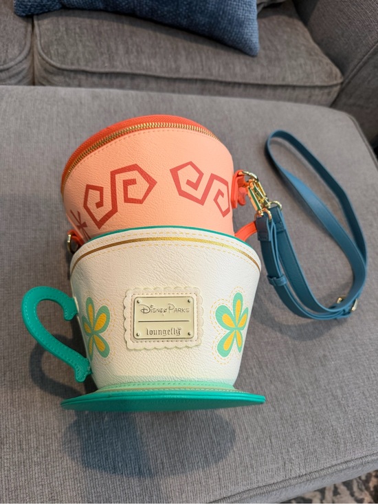Loungefly Handbags - Disney D23 2022 Expo Exclusive Alice in Wonderland Loungefly Teacup Purse. NWOT